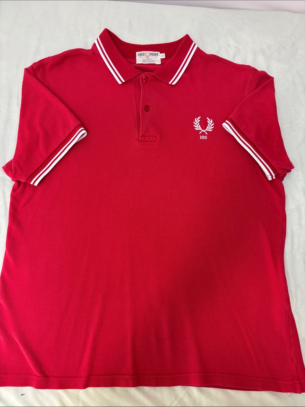 Fred Perry Polo Shirt, L.